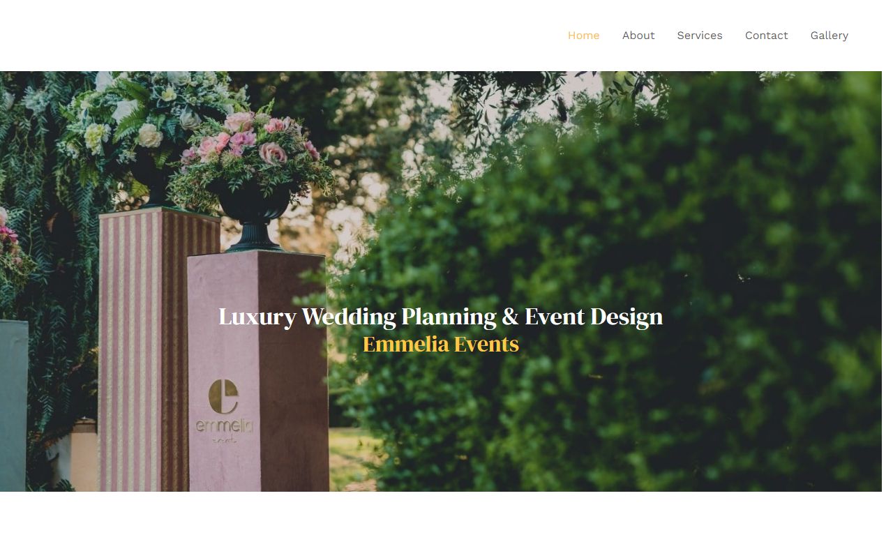 Emmelia Events - Luxury Wedding Planning and Event Design